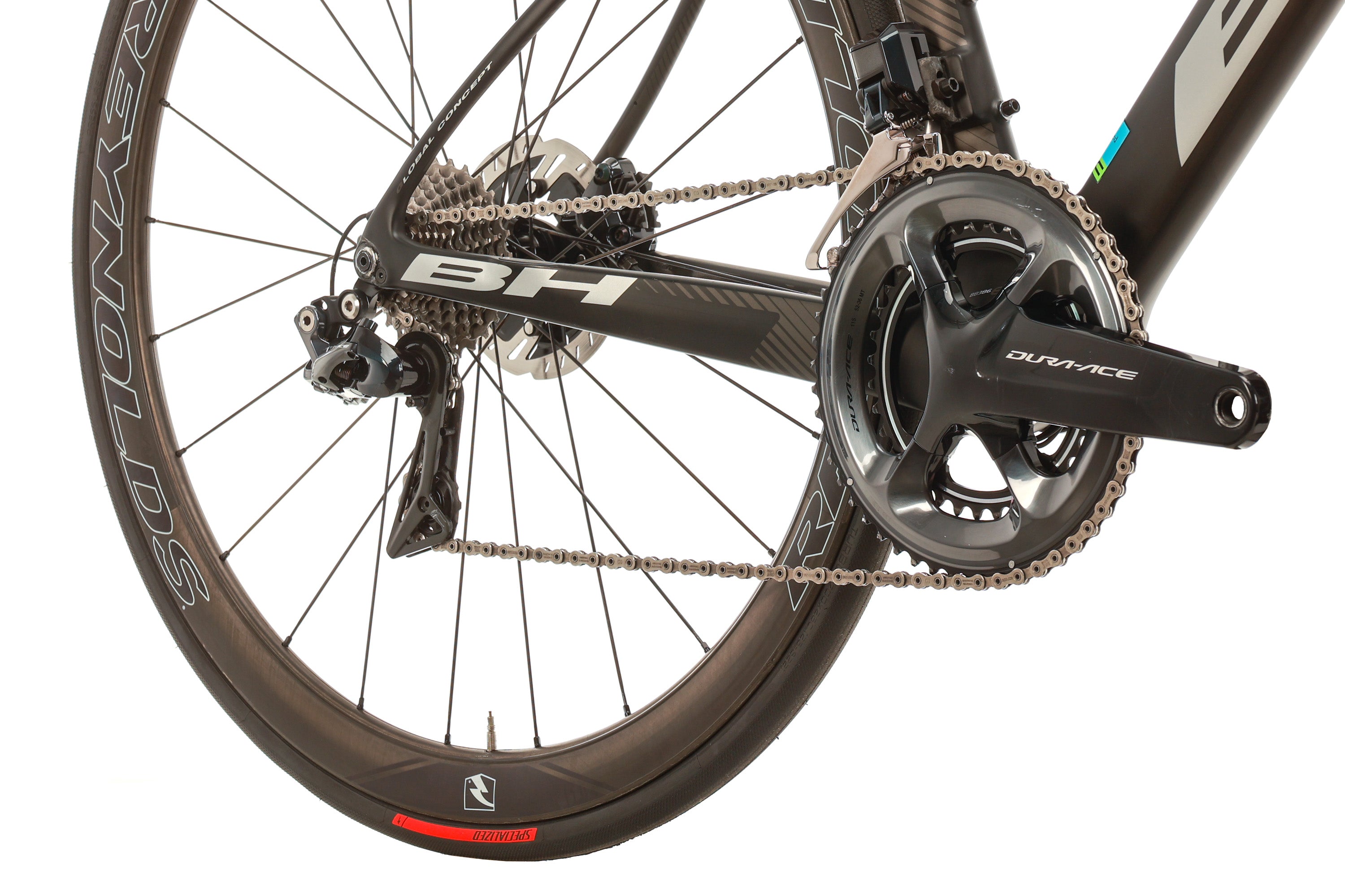 BH G7 Dura Ace Di2 Road Bike 2017 - Carbon Frame, Shimano Di2 Electronic Shifting, Lightweight Racing Bicycle for Men - Perfect for Road Racing, Endurance Training & Competitive Cycling (Small Size)