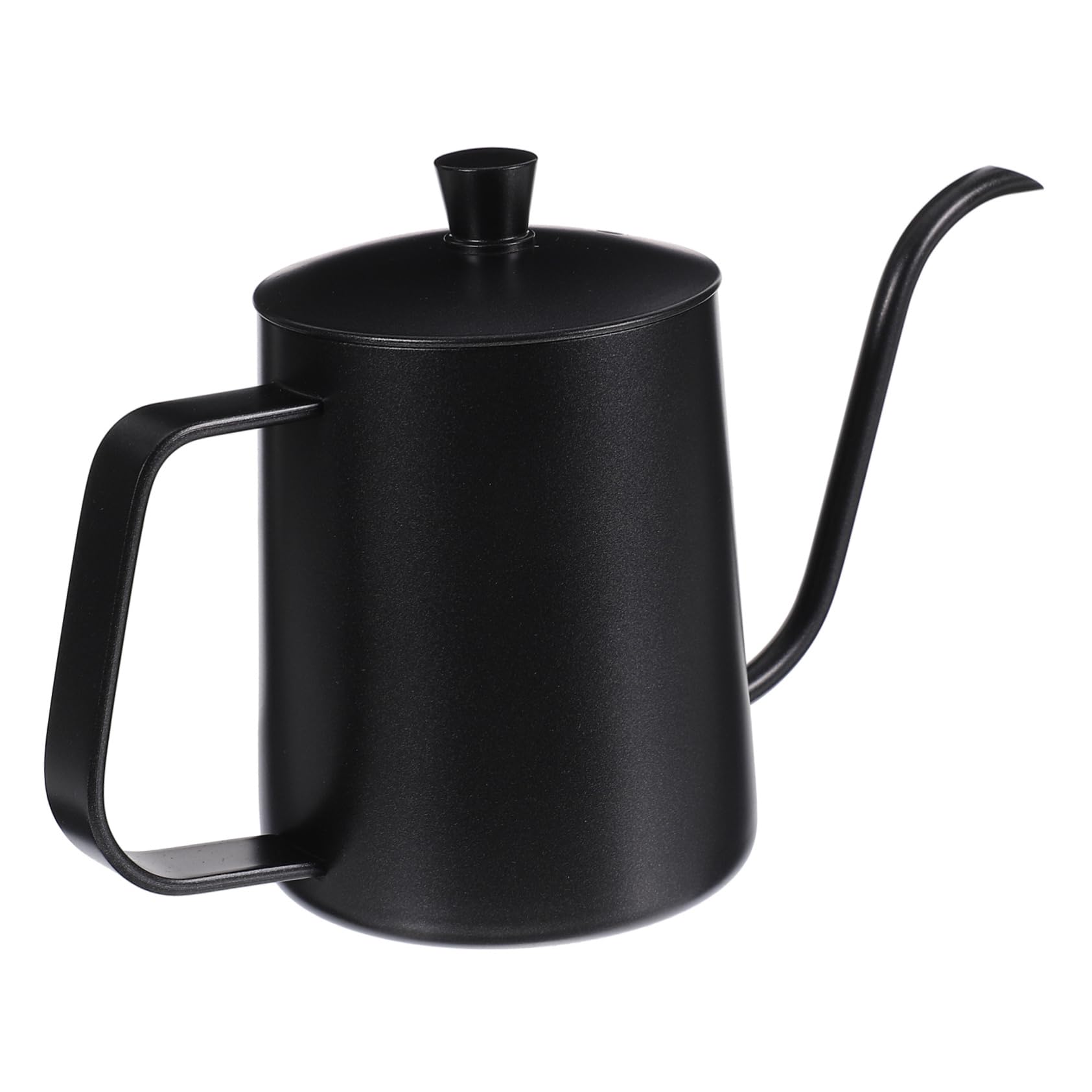 Veemoon Stainless Steel Mini Espresso Coffee Maker & Tea Pot with Lid - Hand Brewing Coffee Machine for Espresso Grounds, Compact Metal Kettle for Home, Office, Camping - Perfect for Coffee Lovers & Tea Enthusiasts