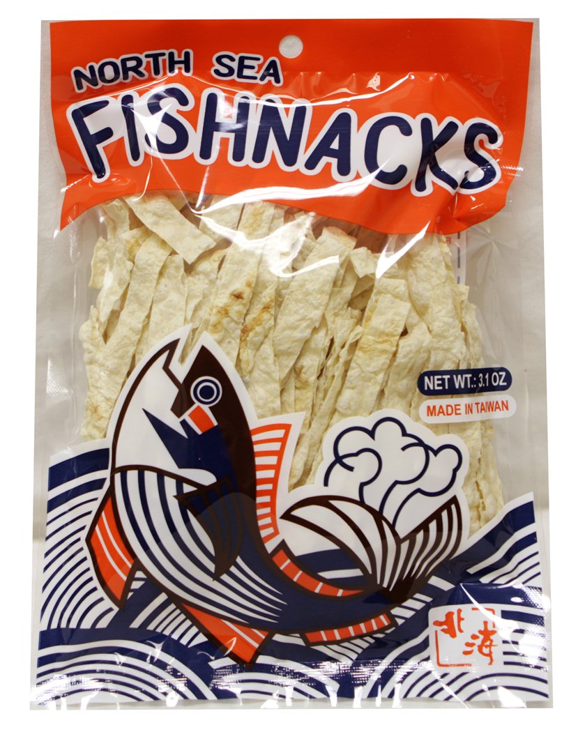 Crispy North Sea Fish Snacks - Delicious Cod Fish Sticks, 3.1 oz (Pack of 3) - Perfect for School Lunches, Office Snacks & Party Appetizers