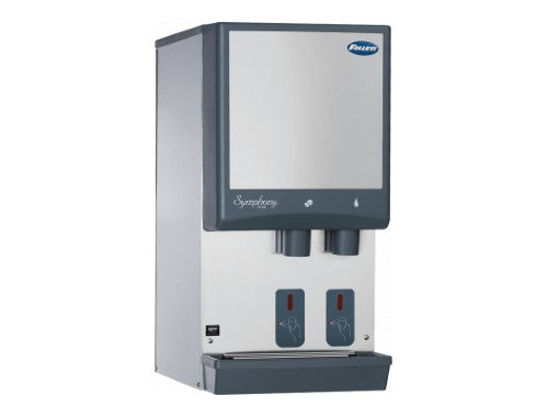 Follett 12CI425A S Symphony Plus Commercial Ice Maker and Dispenser - 425 lbs Daily Output, 12 lbs Storage Bin, Chewblet Ice Cubes for Restaurants, Bars, and Cafes