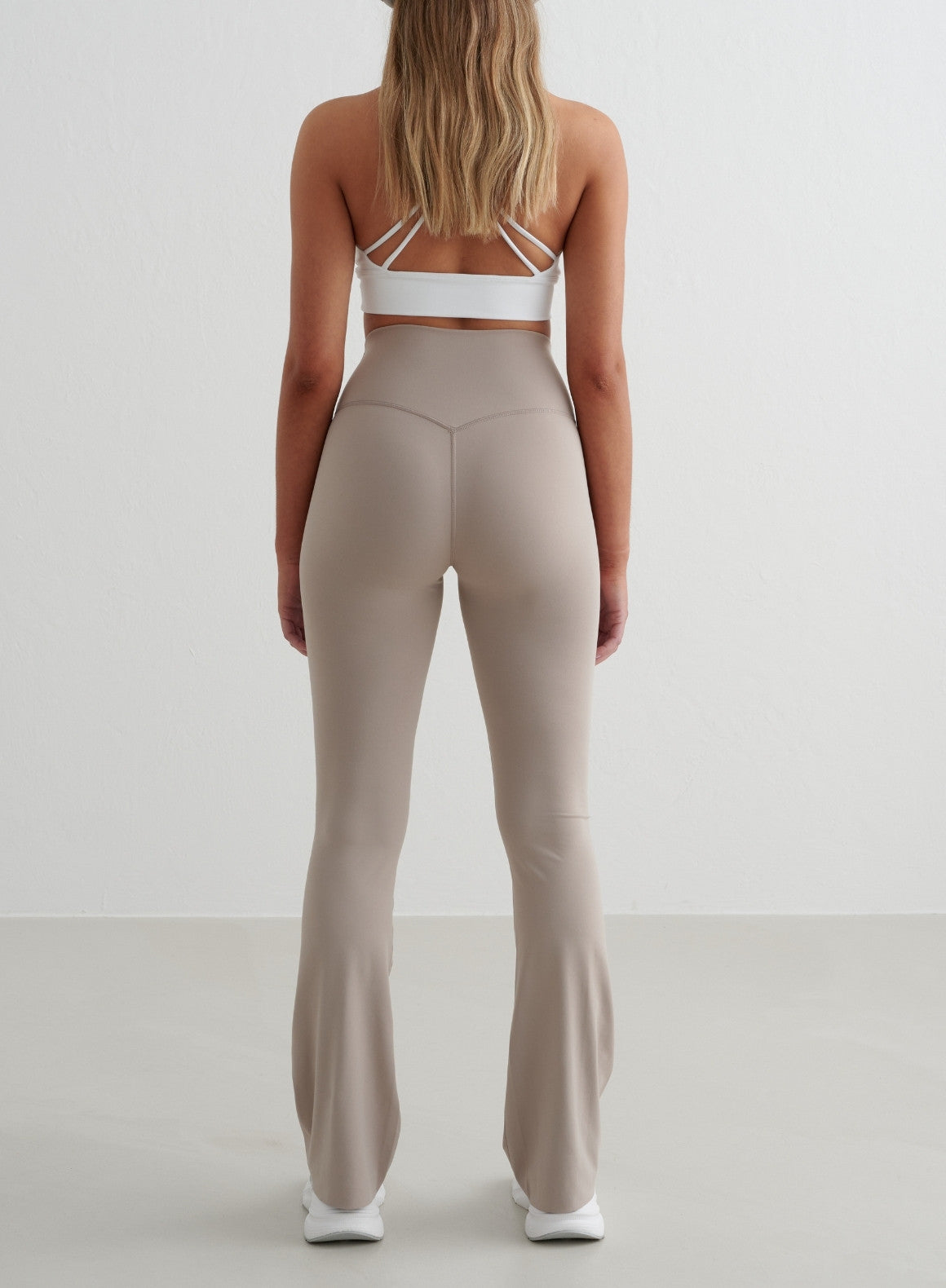 Premium Dark Clay High-Waist Yoga Tights for Women - Sculpting Compression Leggings for Workout, Running & Lounge Wear