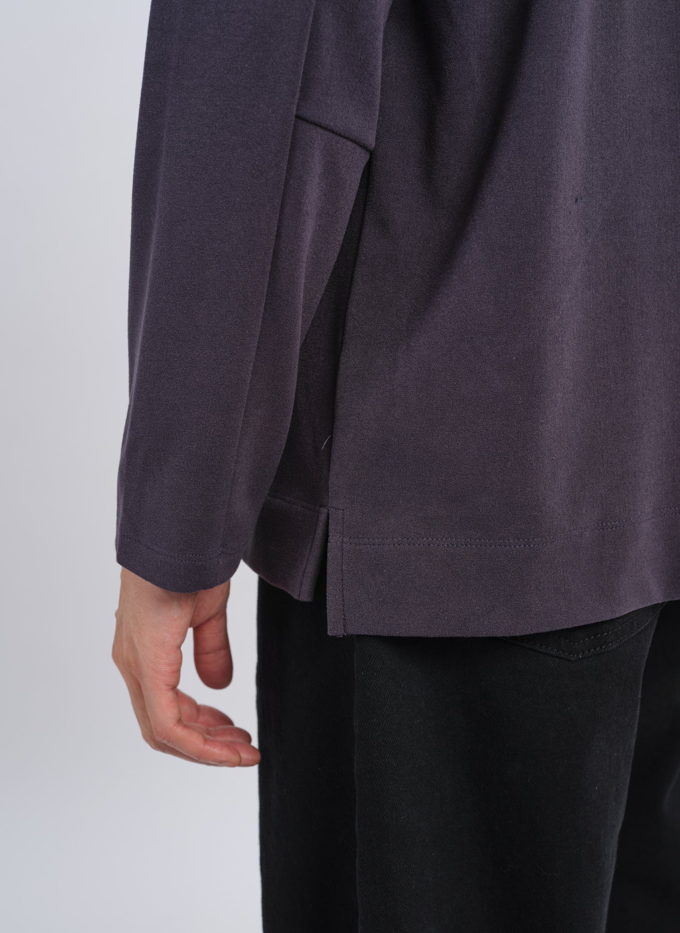 Soft Polyester Velvet Fleece Mock Neck Top for Women - Cozy Winter Layering & Casual Outfit Essential