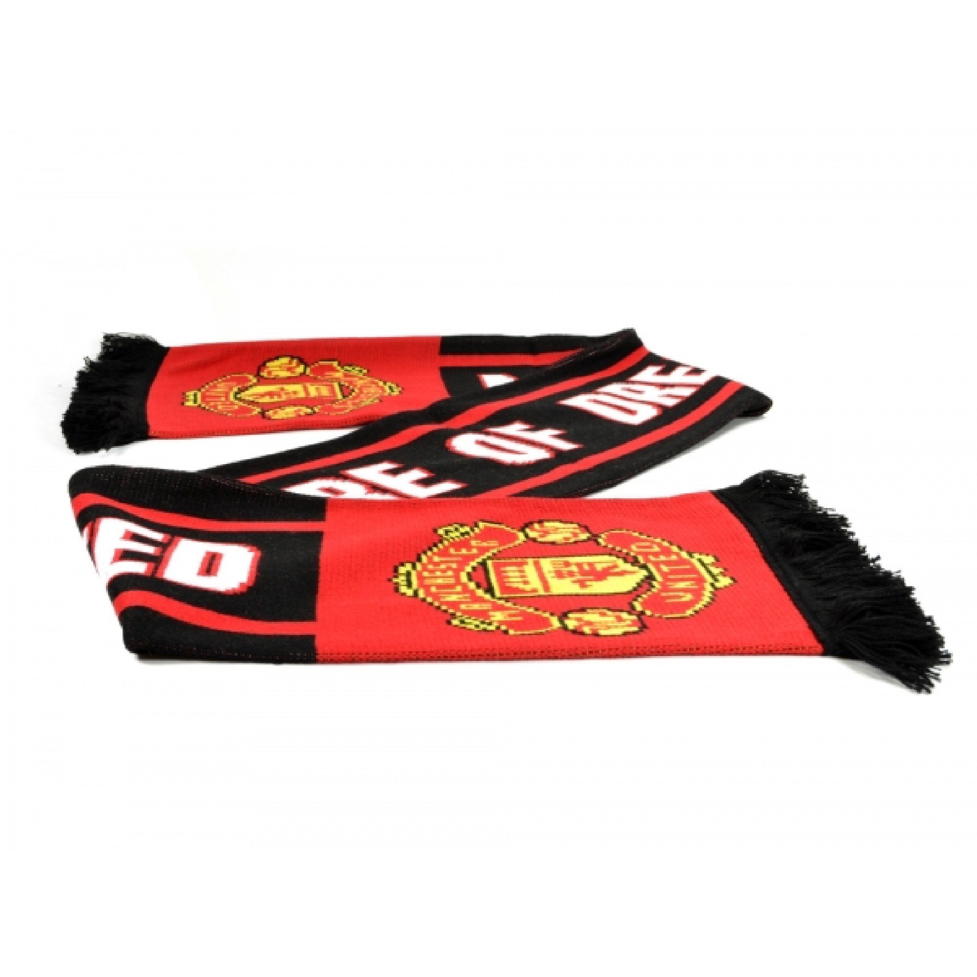 Manchester United Football Scarf - Official Premier League Team Fan Accessory for Games, Cold Weather & Sports Events