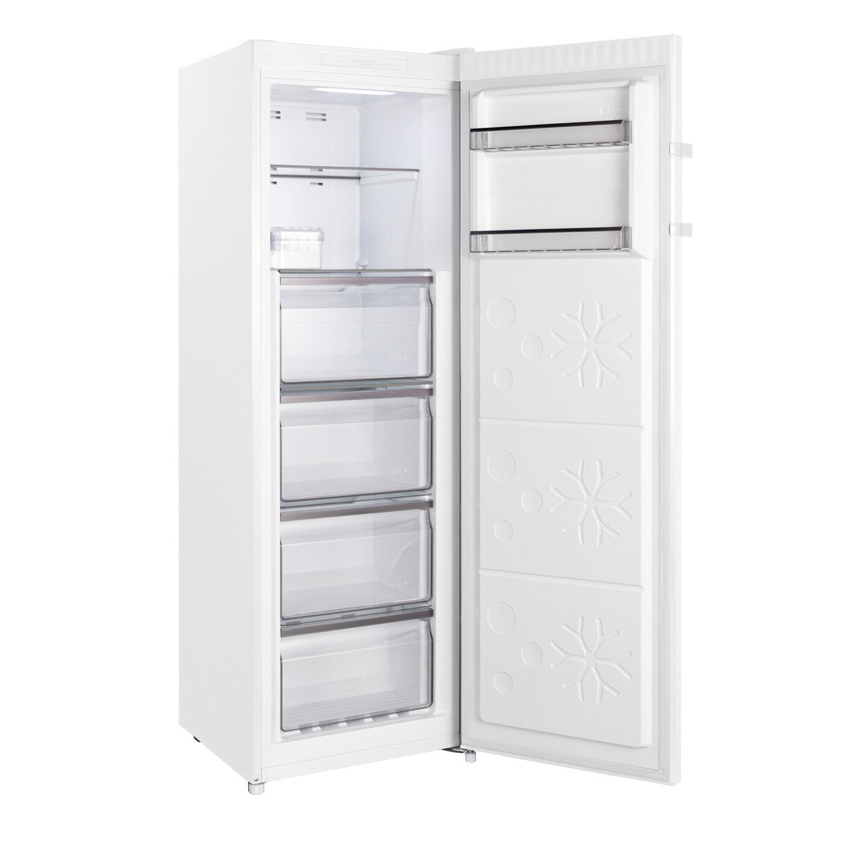 Brand New CHiQ 206L Hybrid Upright Freezer in White (CSH206NW) - 5 Years Warranty | Energy Efficient Home & Commercial Use for Restaurants, Grocery Stores & Household Food Storage