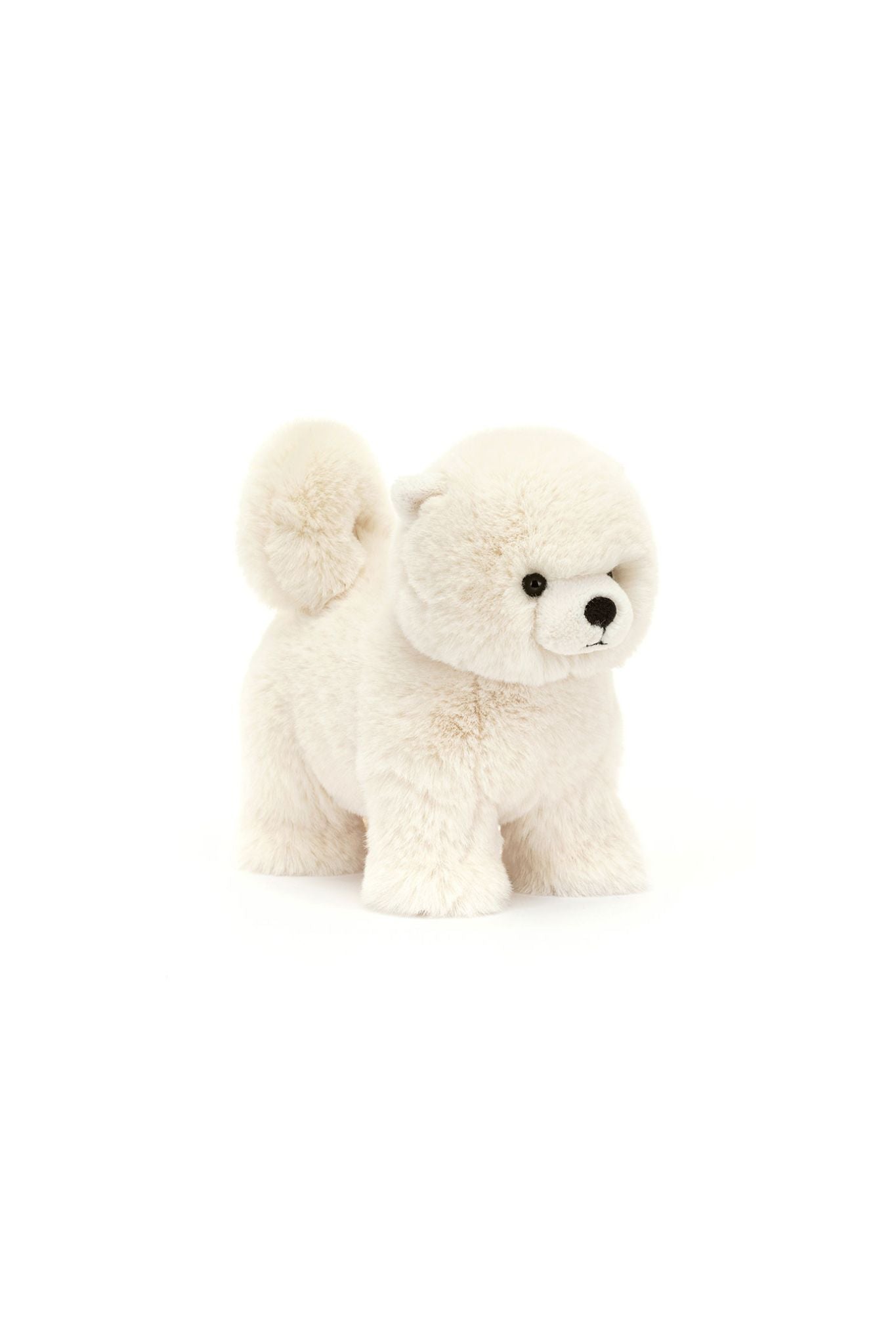 Jellycat Daphne Pomeranian Plush Stuffed Animal Toy - Soft & Cuddly for Kids, Gifts, and Nursery Decor | Perfect for Cuddling, Playtime, and Collecting