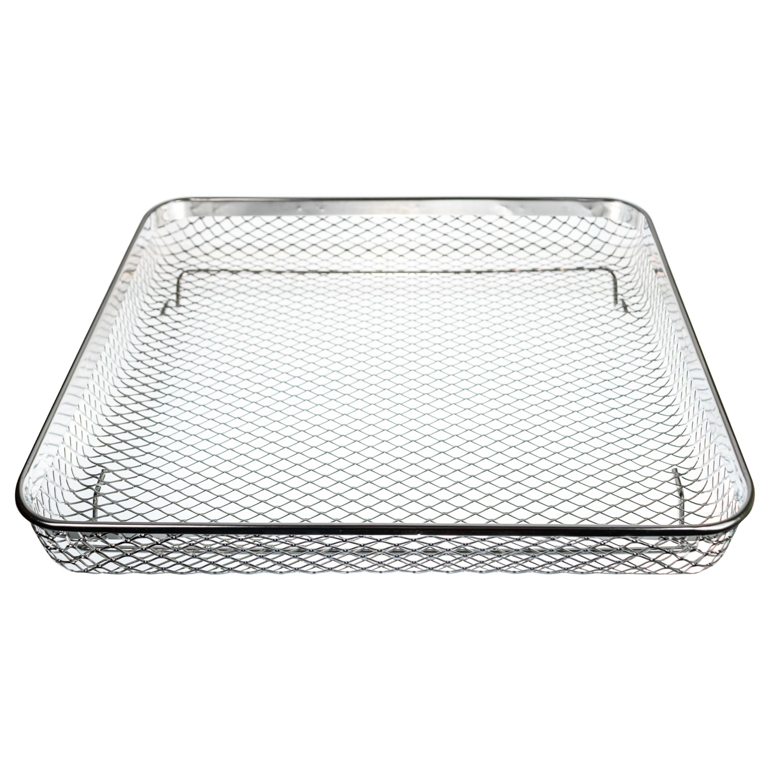 Univen Premium Stainless Steel Air Fryer Basket Replacement - Compatible with Cuisinart TOA-26 & TOA-28 Air Fryer Ovens | Durable, Non-Stick & Easy to Clean | Perfect for Healthy Frying, Roasting & Baking at Home