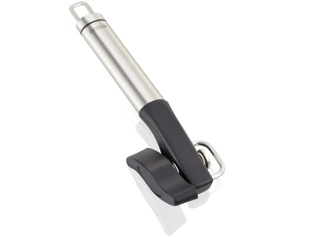 Leifheit Proline Safety Can Opener - Easy Open, Rustproof & Ergonomic Design for Kitchen, Camping & Emergency Use
