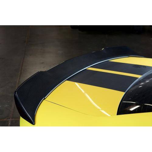APR Carbon Fiber Rear Spoiler for Dodge Charger 2015-2023 - High Performance Wing for All Models - Perfect for Racing & Street Style Enhancement