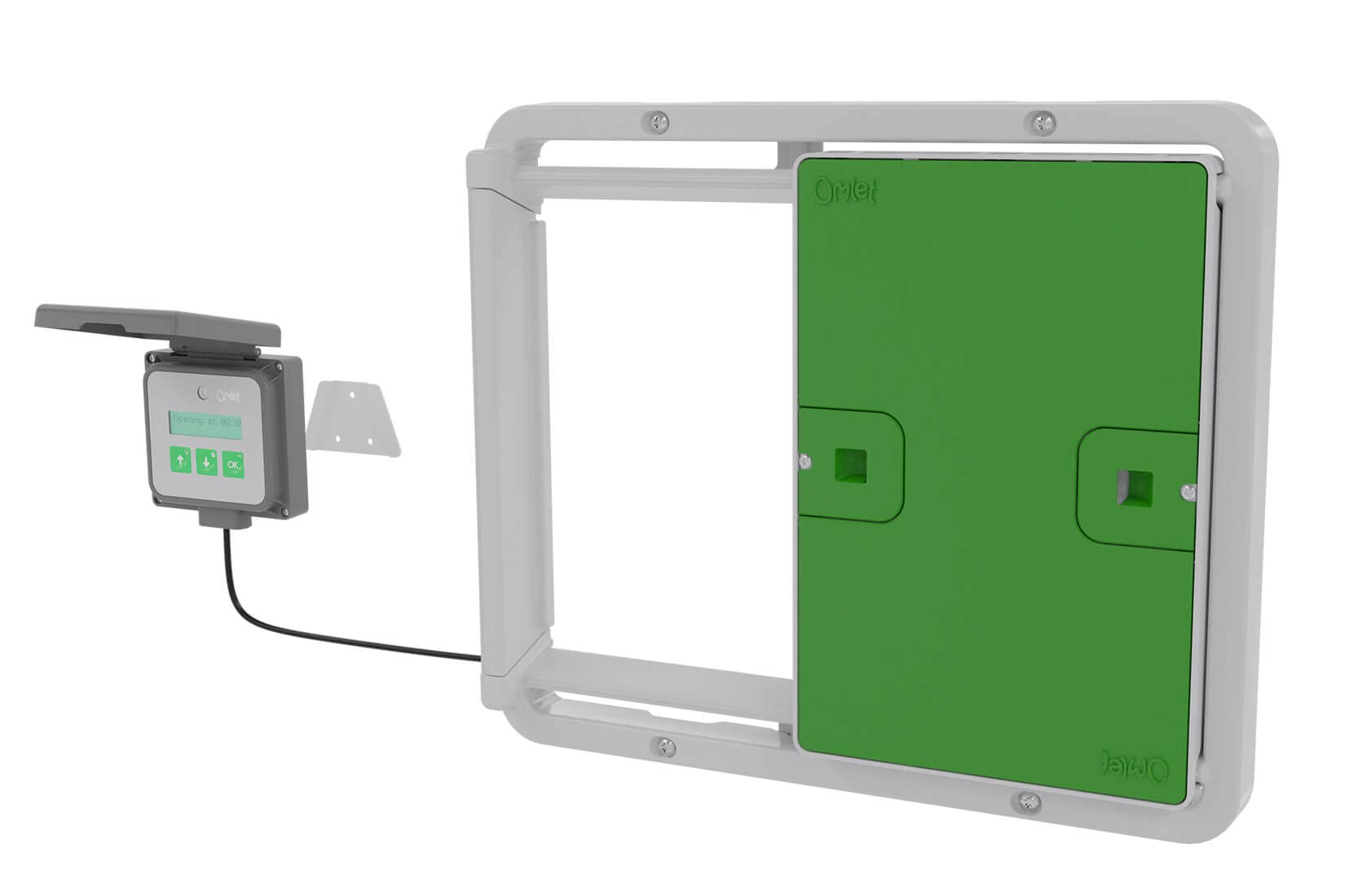 Automatic Chicken Coop Door Opener with Light Sensor & Timer - Easy Installation, Low Maintenance for Enhanced Coop Security & Insulation | Built-in Safety Sensors | Eco-Friendly | Perfect for Backyard Chicken Keepers & Poultry Farmers