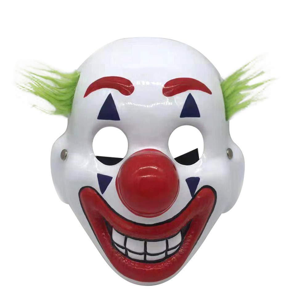 Joker Clown Mask - White for Halloween & Cosplay