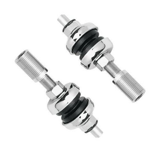 Progressive Suspension 30-5048C Chrome Softail Rear Lowering Kit for Harley-Davidson Motorcycles - Improve Ride Comfort & Handling on Cruisers
