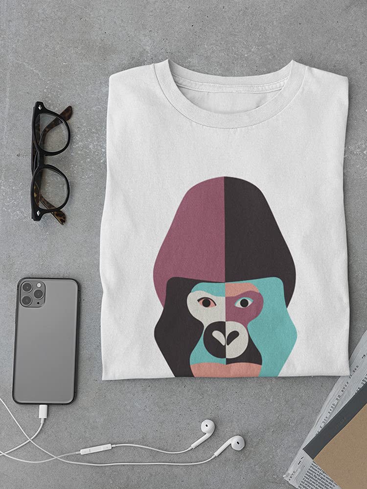 Simple Art Gorilla Graphic T-Shirt for Men - Casual Wear & Street Style Outfit