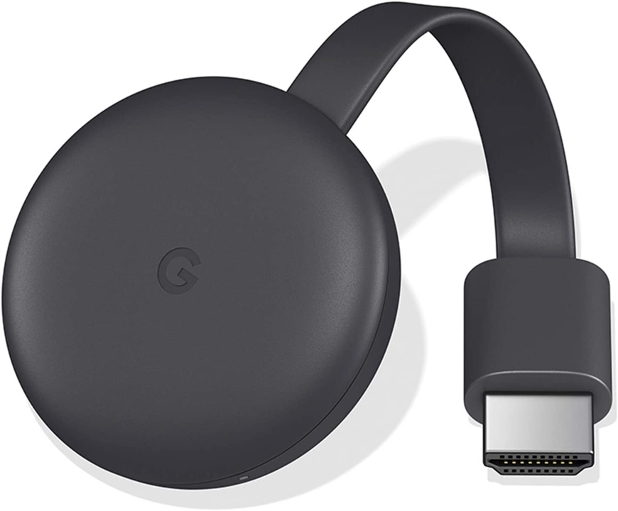 Google Chromecast with Google TV (4K) - Carbon Gray - Stream Movies, Shows & Music in 4K HDR - Perfect for Home Entertainment & Smart TV Setup
