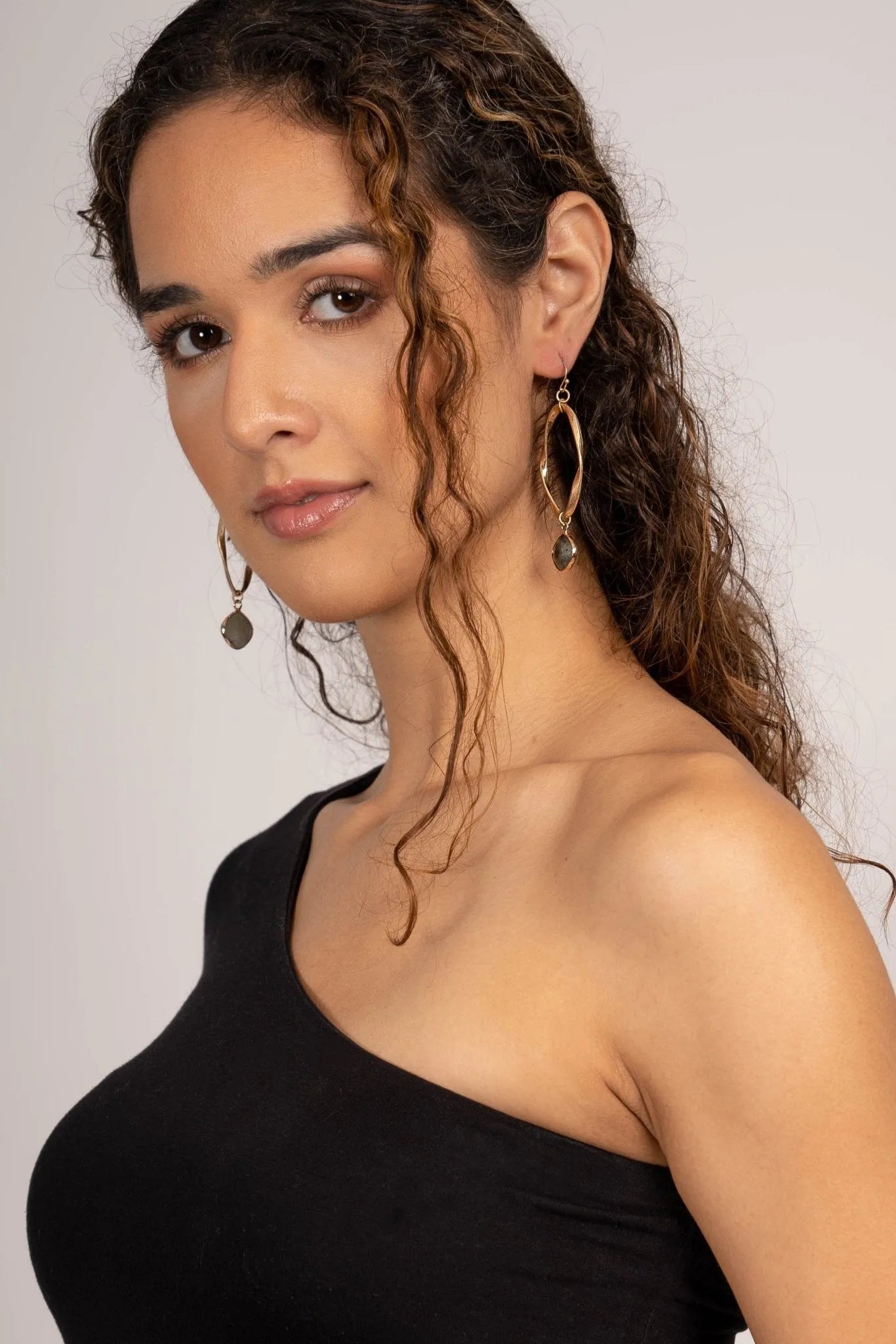 Ella Gemstone Drop Earrings for Women - Elegant Dangle Jewelry Gift for Birthday, Wedding & Party | Hypoallergenic Sterling Silver Earrings