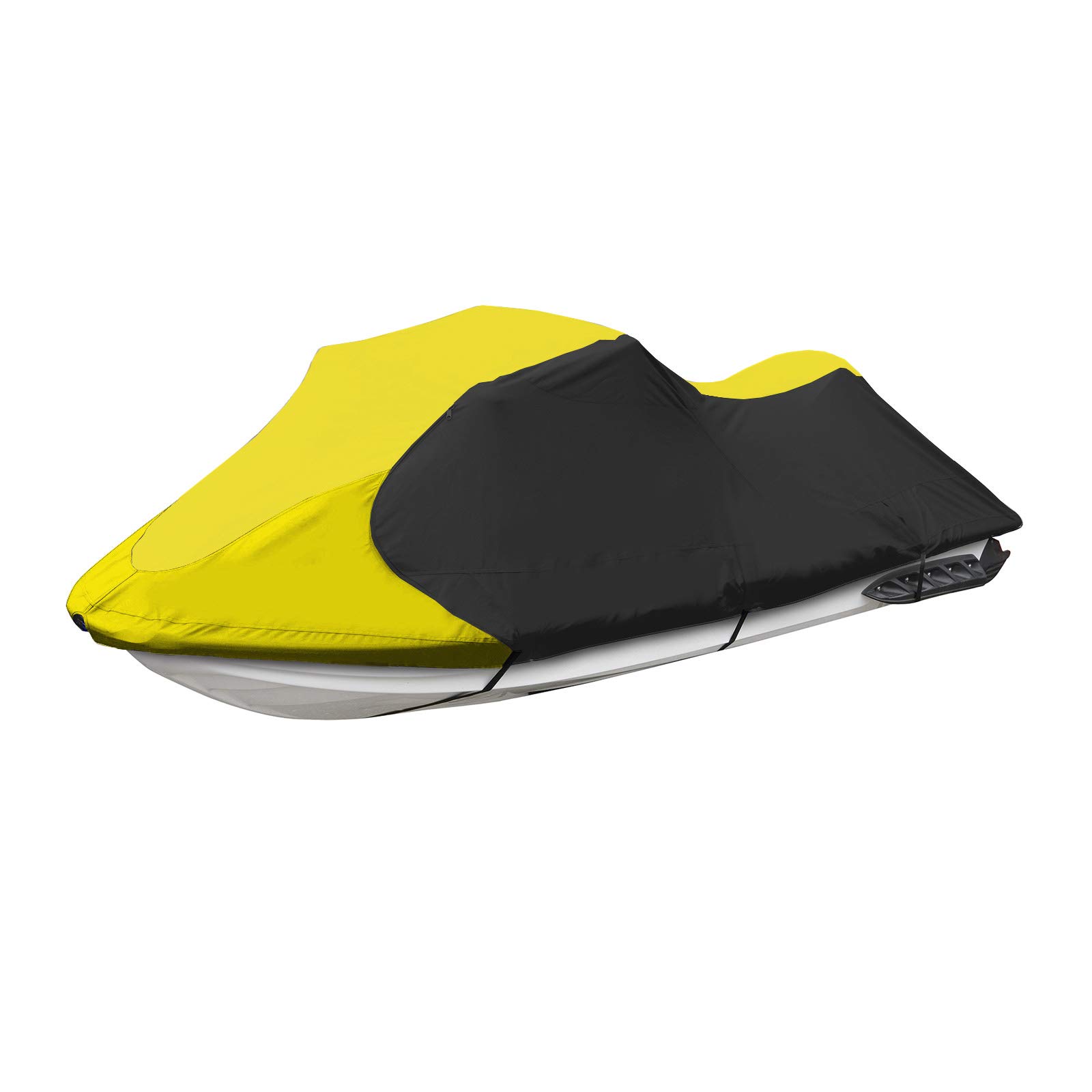 Waterproof 600D Heavy Duty Polyester Jet Ski Cover - Trailerable PWC Cover for 116