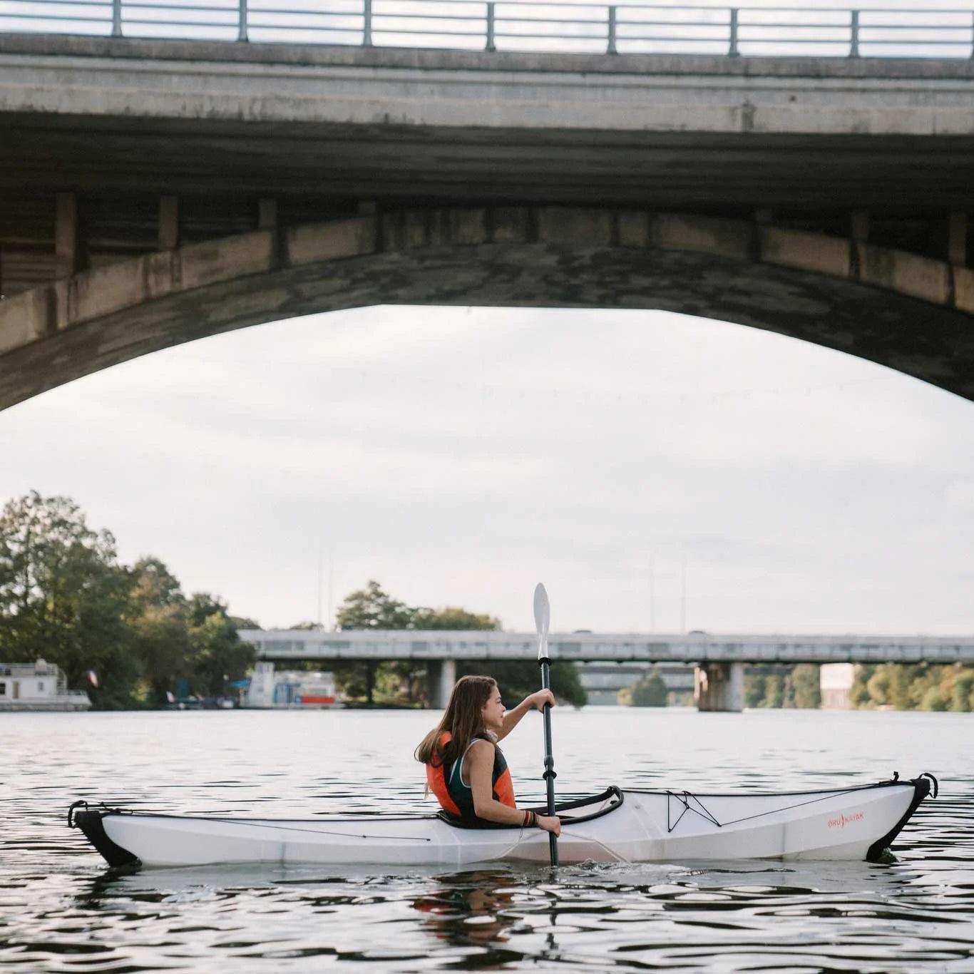 Oru Kayak Bay ST - Lightweight Foldable Kayak for Travel & Adventure | Portable Kayak for Camping, Fishing & Outdoor Exploration