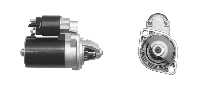 MAHLE Letrika (Iskra) AZE2160 Starter Motor 12VDC 1.2kW - Compatible with Various Vehicles & Heavy Equipment - Perfect for Automotive Repair & Engine Replacement
