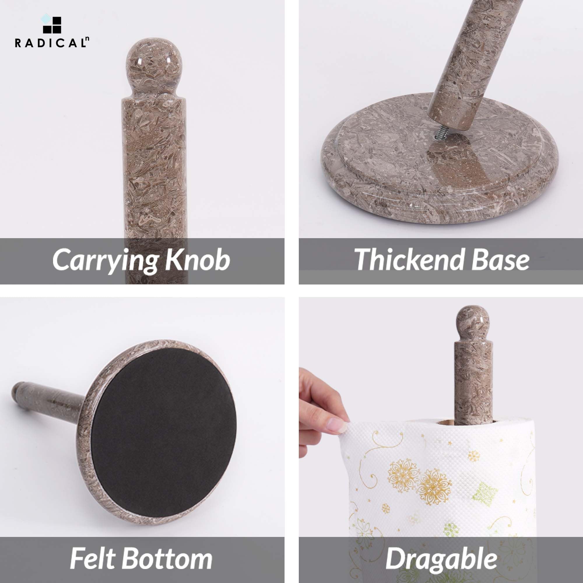 RADICALn Marble Paper Towel Holder – 12.5