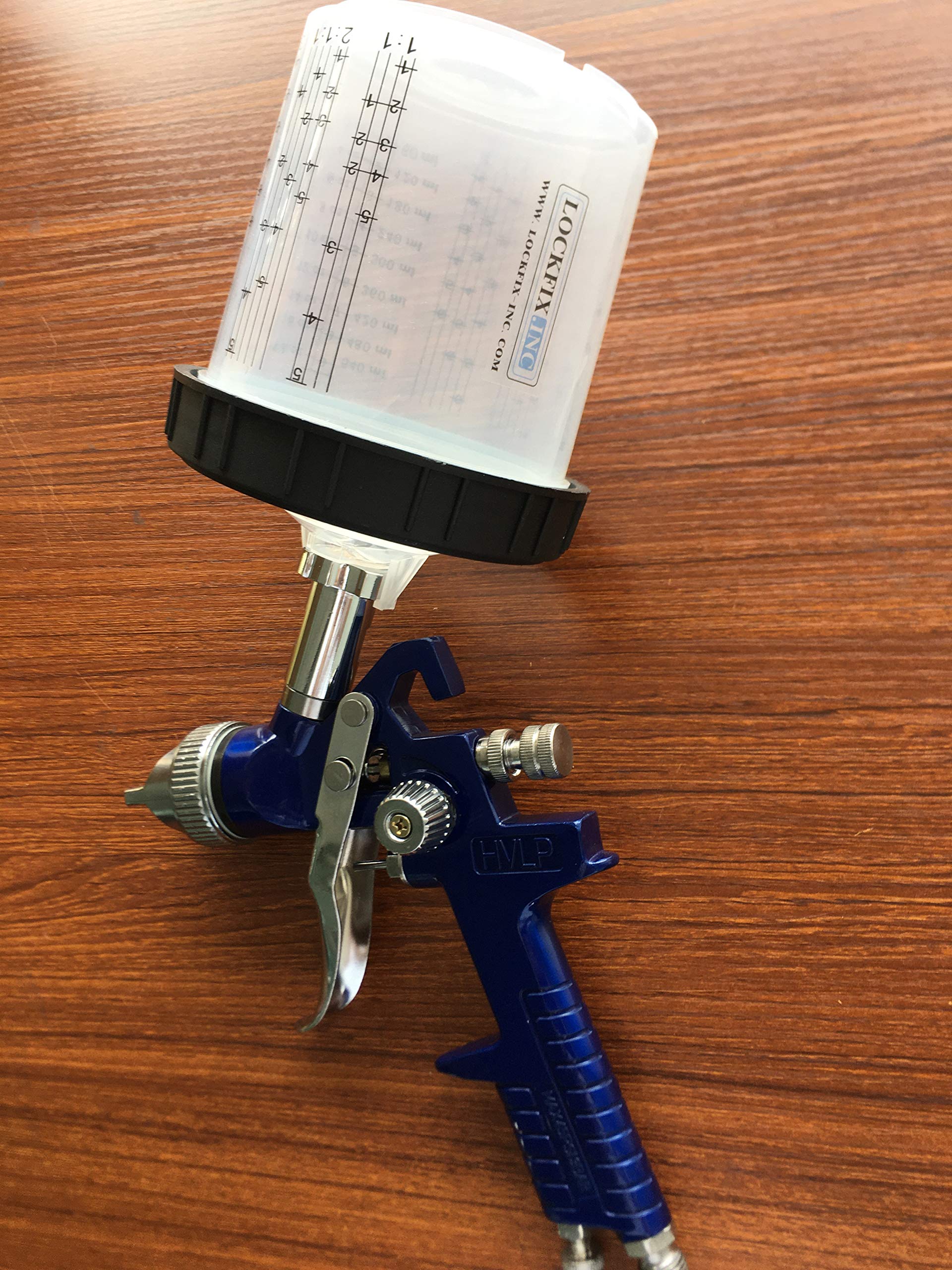 HVLP Gravity Feed Paint Spray Gun with 2.0 Nozzle - Fast 2-3 Day Delivery - Perfect for Home DIY, Furniture Refinishing & Automotive Touch-Ups