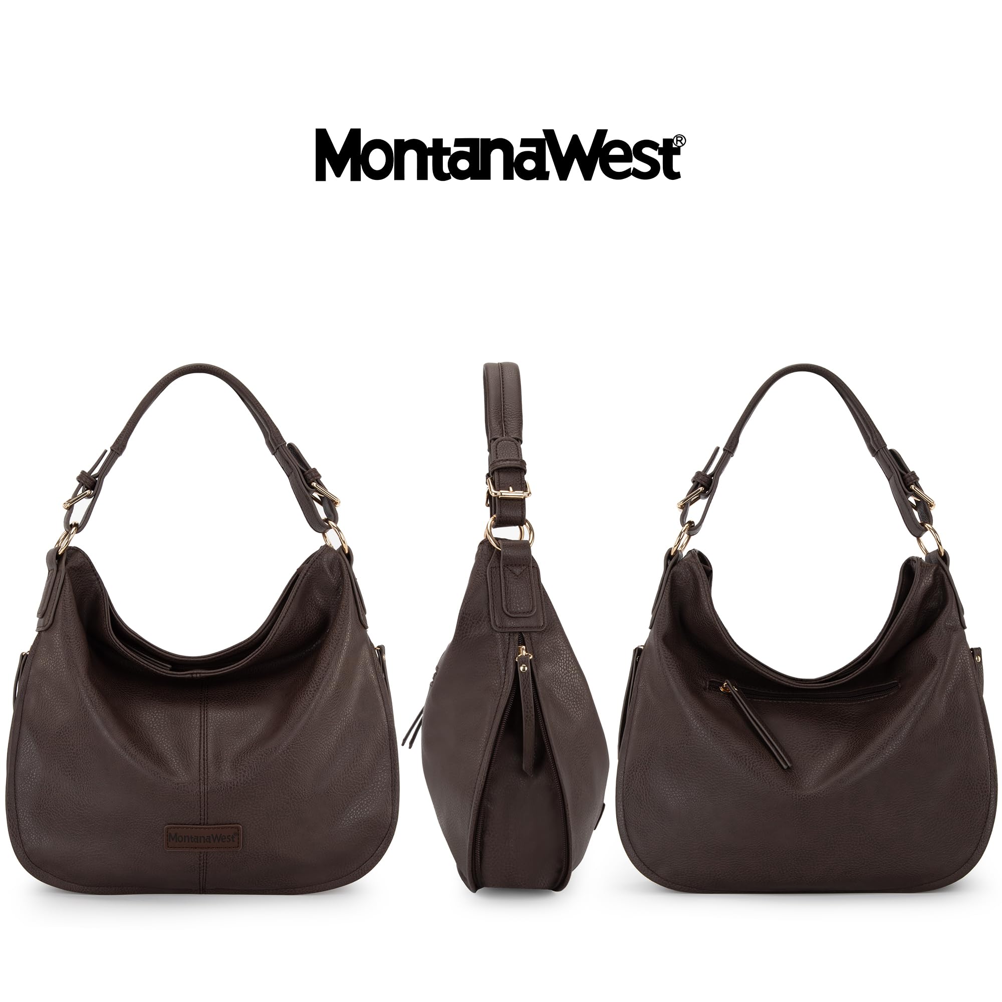 Montana West Hobo Bags for Women - Stylish Shoulder Purses & Handbags - Perfect for Work, Travel & Everyday Use