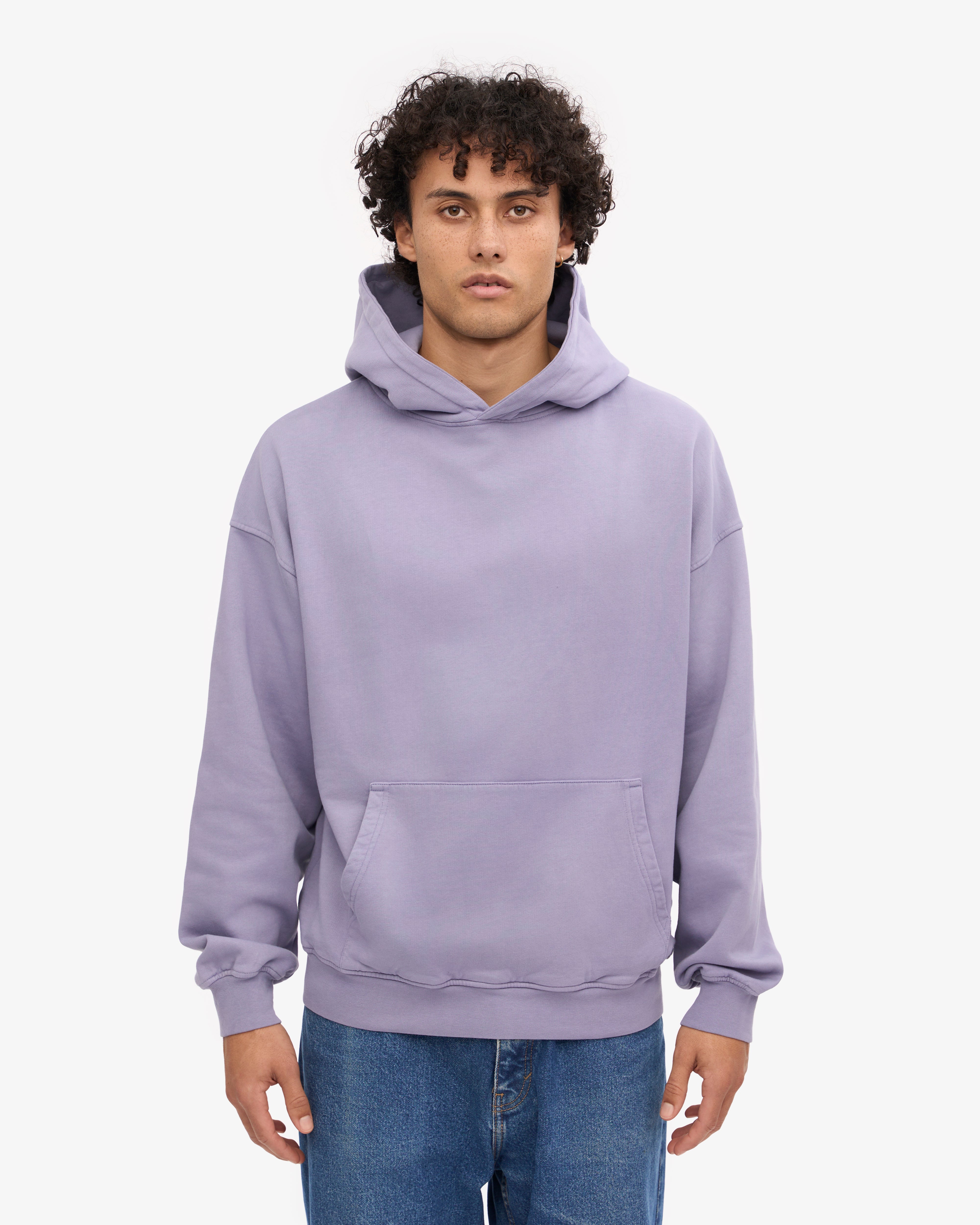 Organic Oversized Hoodie - Soft & Comfortable Purple Jade Pullover for Women & Men | Perfect for Casual Wear, Loungewear & Outdoor Activities