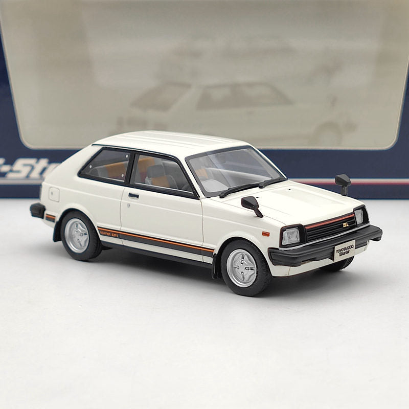 1:43 Scale Toyota Starlet Si 1982 Limited Edition Resin Model Car - Hi Story HS303 Collectible for Diecast Enthusiasts | Perfect for Display, Gifts & Car Model Collections