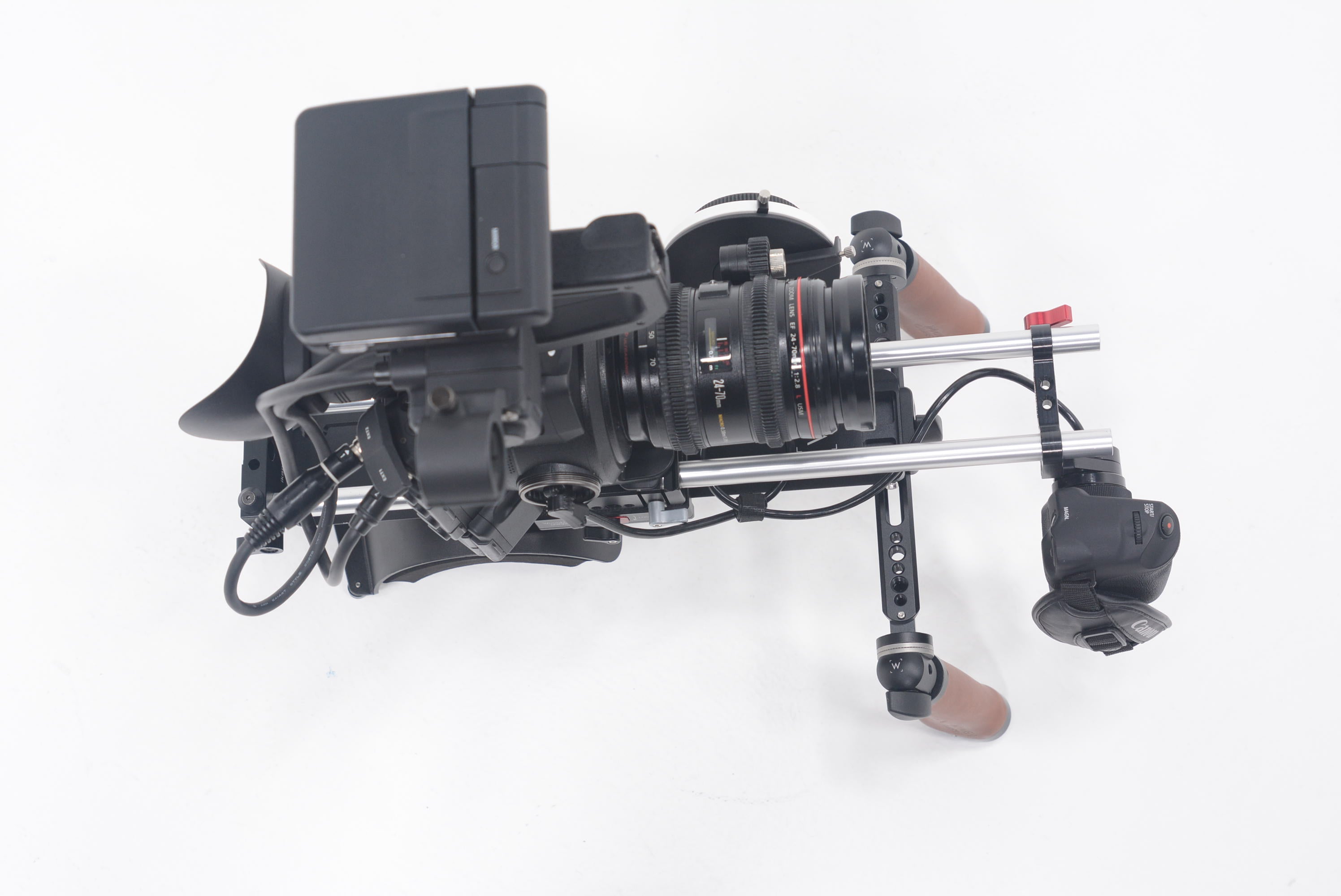 Canon EOS C300 Cinema Camera Bundle with Shoulder Rig - Professional 4K Video Camera for Filmmaking | Used Condition | Perfect for Documentary, Wedding & Indie Film Production
