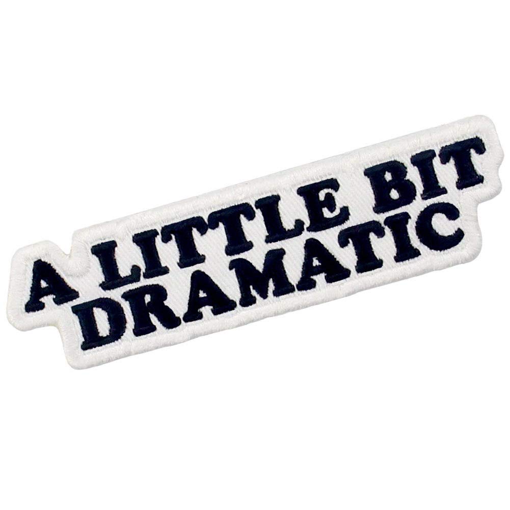 Dramatic Embroidered Patch for Biker Jackets - Iron On & Sew On Emblem for DIY Clothing & Accessories | Perfect for Denim, Leather, Backpacks & Motorcycle Gear