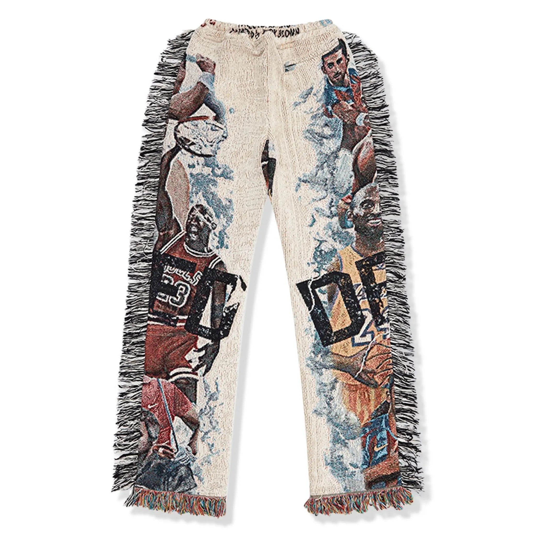 Trendy GOAT Tapestry Pants for Men & Women - Vintage Bohemian Hippie Style Lounge Pants - Perfect for Yoga, Music Festivals, and Home Relaxation