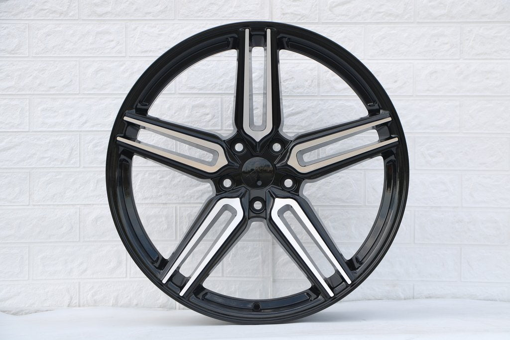 20-Inch Hybrid Style Alloy Wheels - Lightweight & Durable for Cars, SUVs & Trucks - Perfect for Off-Roading, Street Racing & Custom Builds