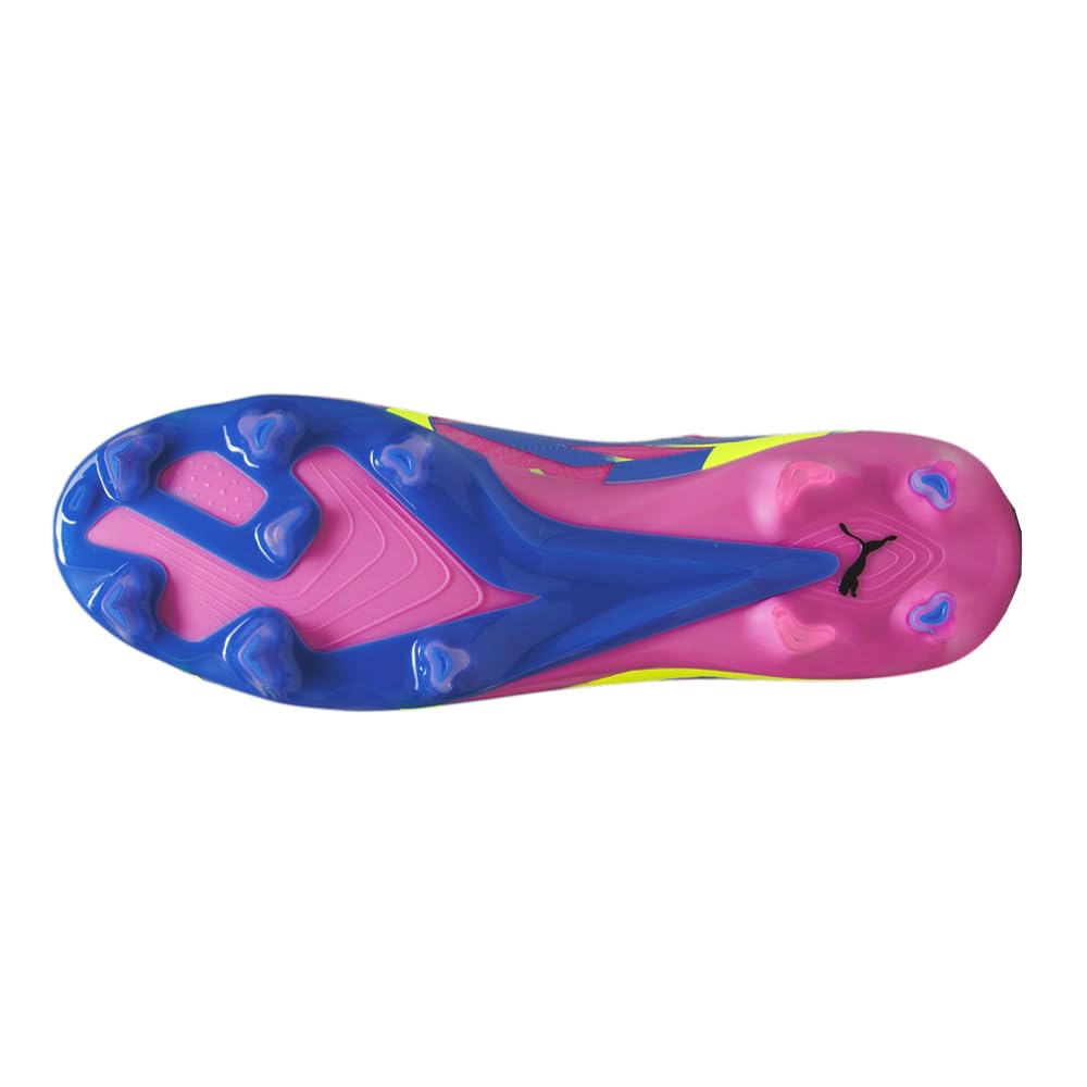 PUMA Ultra Ultimate Energy Firm Ground Soccer Cleats - Men's Size 8.5 Pink | Lightweight Football Shoes for Firm Natural Grass | Perfect for Training, Matches & Competitive Play