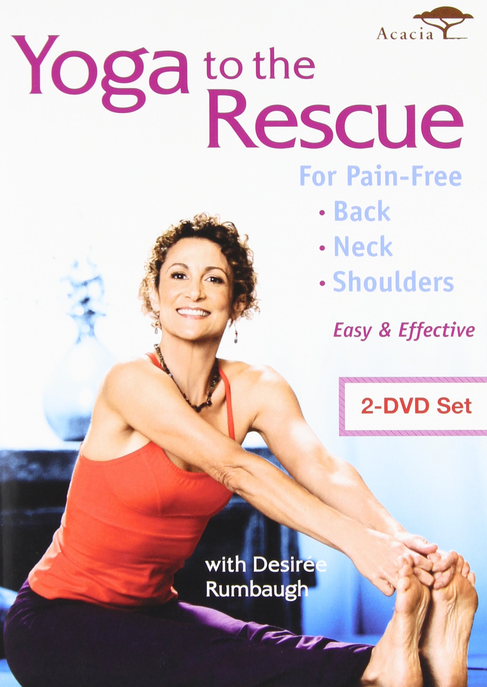 YOGA TO THE RESCUE - Pain Relief for Back & Neck - Stretching Exercises for Posture Correction & Stress Relief - Perfect for Office Workers & Home Yoga Practice