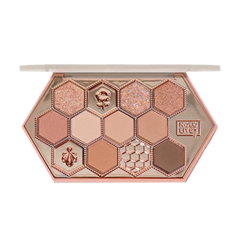 24H Fast Shipping Korean Pearly Eyeshadow Palette - Shiny Glitter Pigment for Long-lasting Eye Makeup | Party & Daily Use
