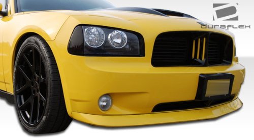 Duraflex Daytona Style Front Lip Spoiler for 2006-2010 Dodge Charger - 1PC ABS Plastic Body Kit - Enhance Aerodynamics & Sporty Look for Street Racing & Car Shows