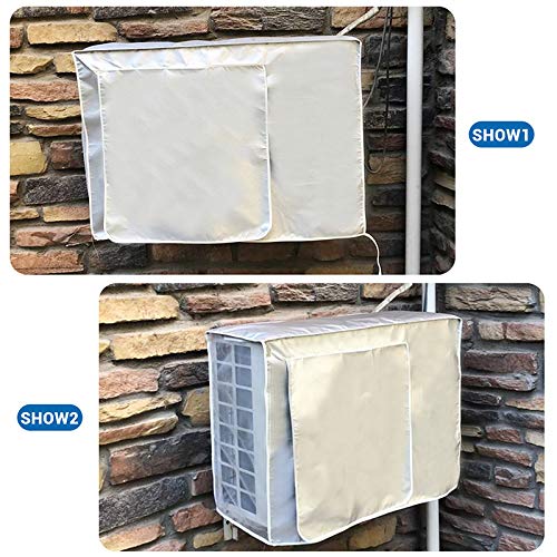 Waterproof & Dustproof Outdoor Air Conditioner Cover for Window AC Units & Mini Split Systems - All-Weather Protection for Year-Round Use