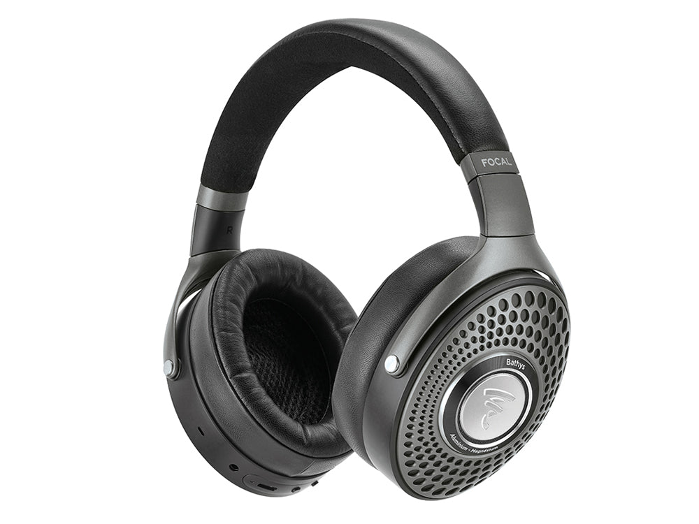 Focal Bathys Wireless Noise Cancelling Over-Ear Headphones - Premium Sound for Travel, Work & Home Use