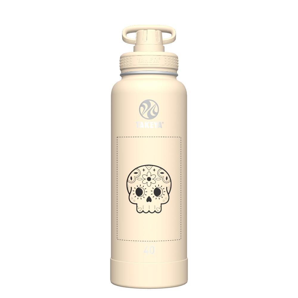 40oz Leak-Proof Bottle Spout Lid for Oat Milk - Customizable & Reusable - Perfect for Smoothies, Coffee, and On-the-Go Hydration