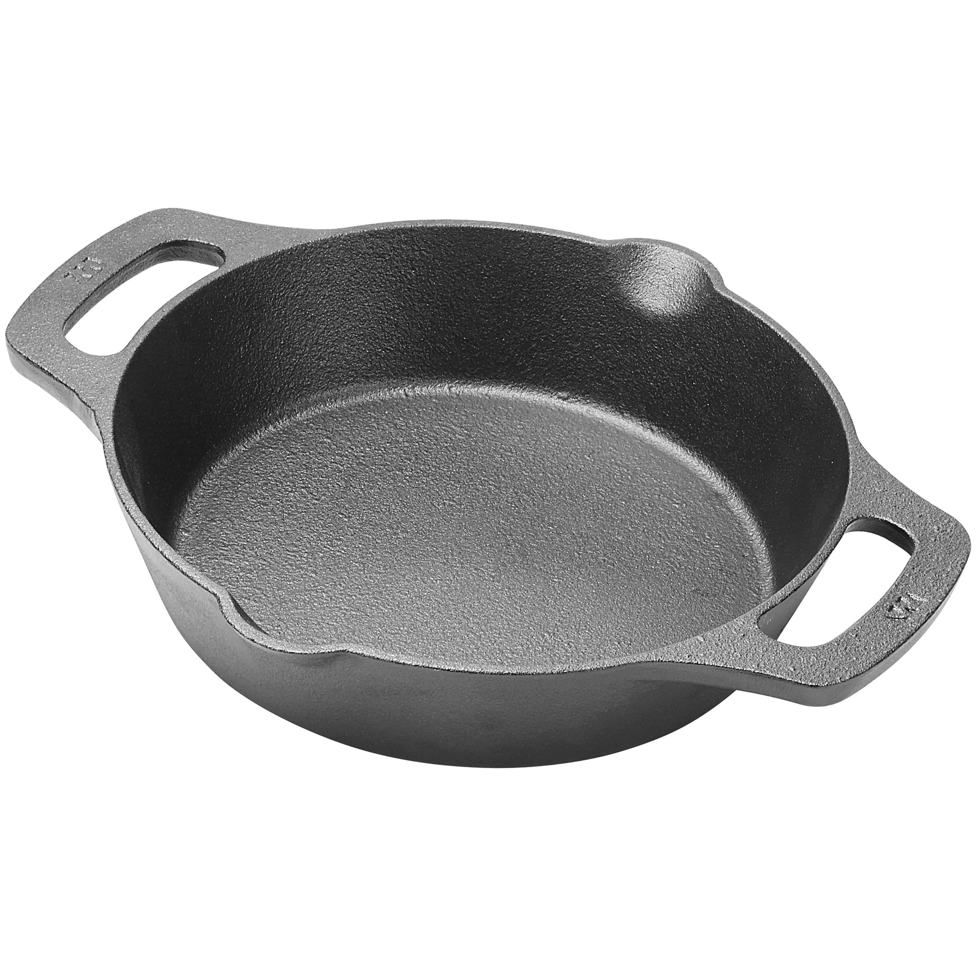 WINCO Cast Iron Skillet 12 Inch - Pre-Seasoned Black Iron Skillet for Stovetop, Oven & Grill - Perfect for Searing, Frying, Baking & Camping Cooking