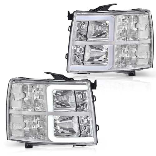 Clear Lens Chrome Housing Clear Reflector