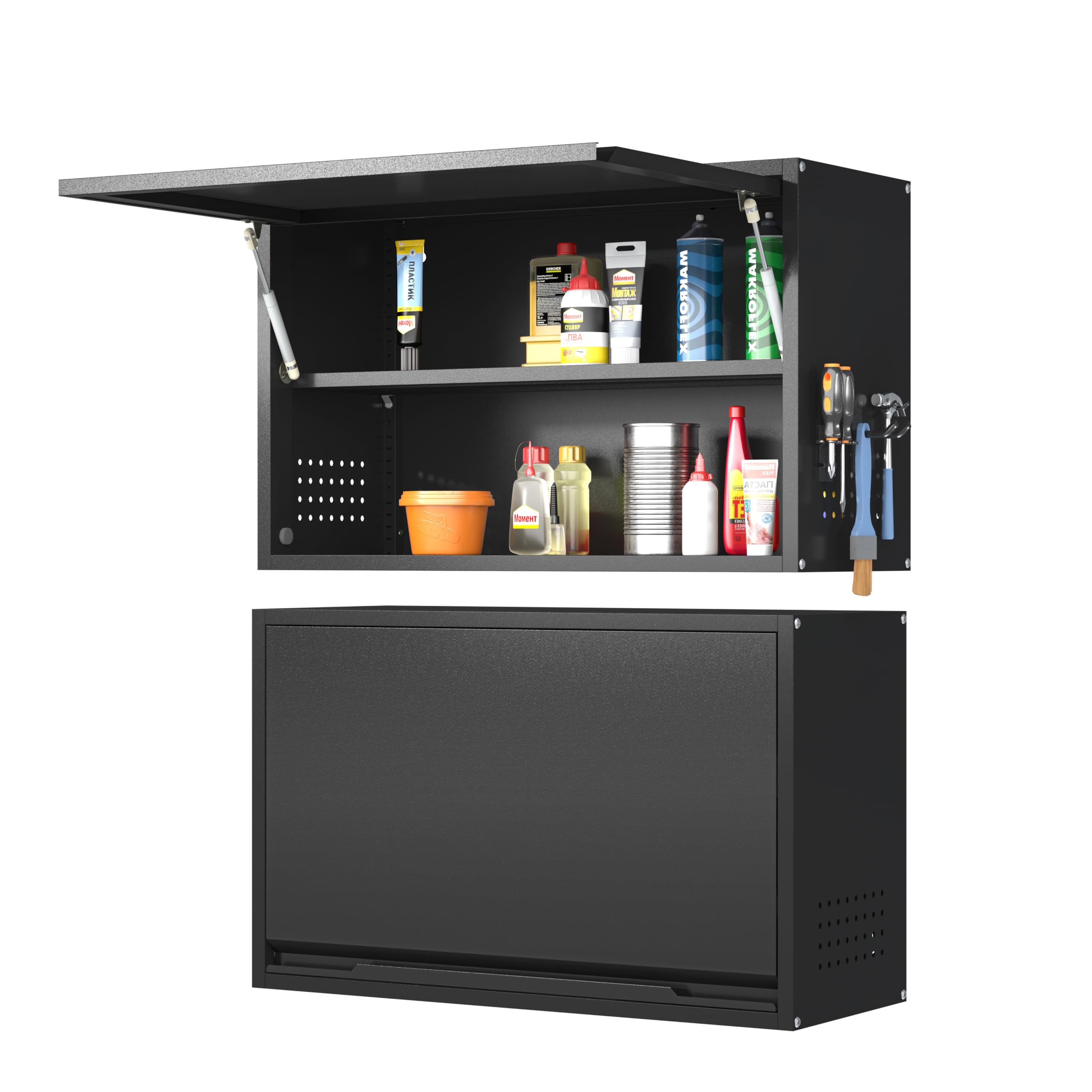 Heavy Duty Metal Wall Cabinet - 31.5