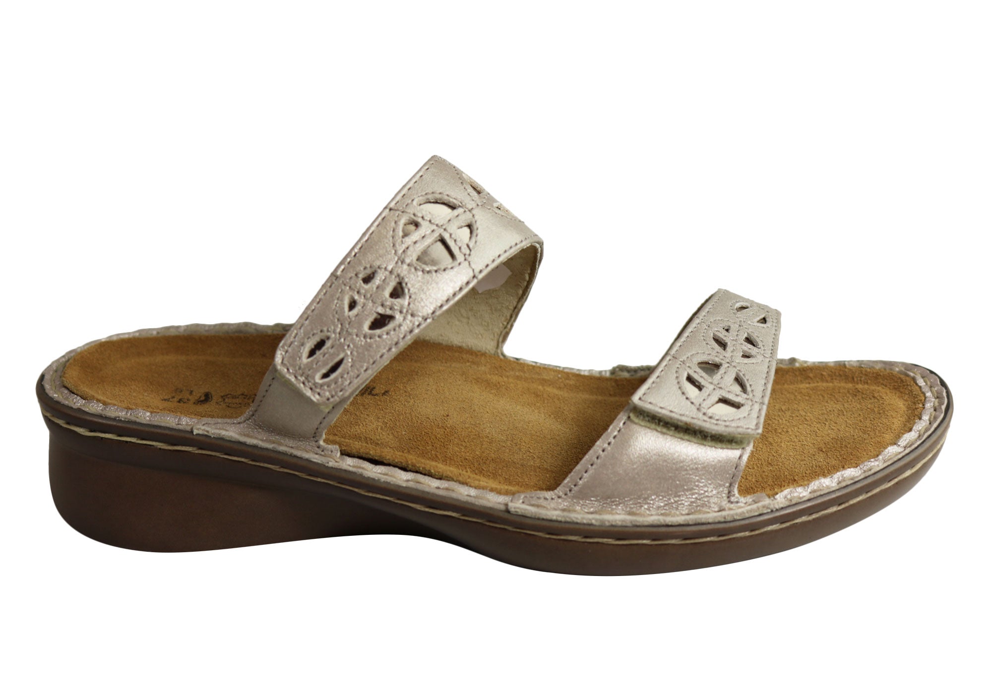 Naot Cornet Women's Comfort Wide Fit Orthotic Friendly Slide Sandals - Perfect for Walking, Travel & Summer Outfits