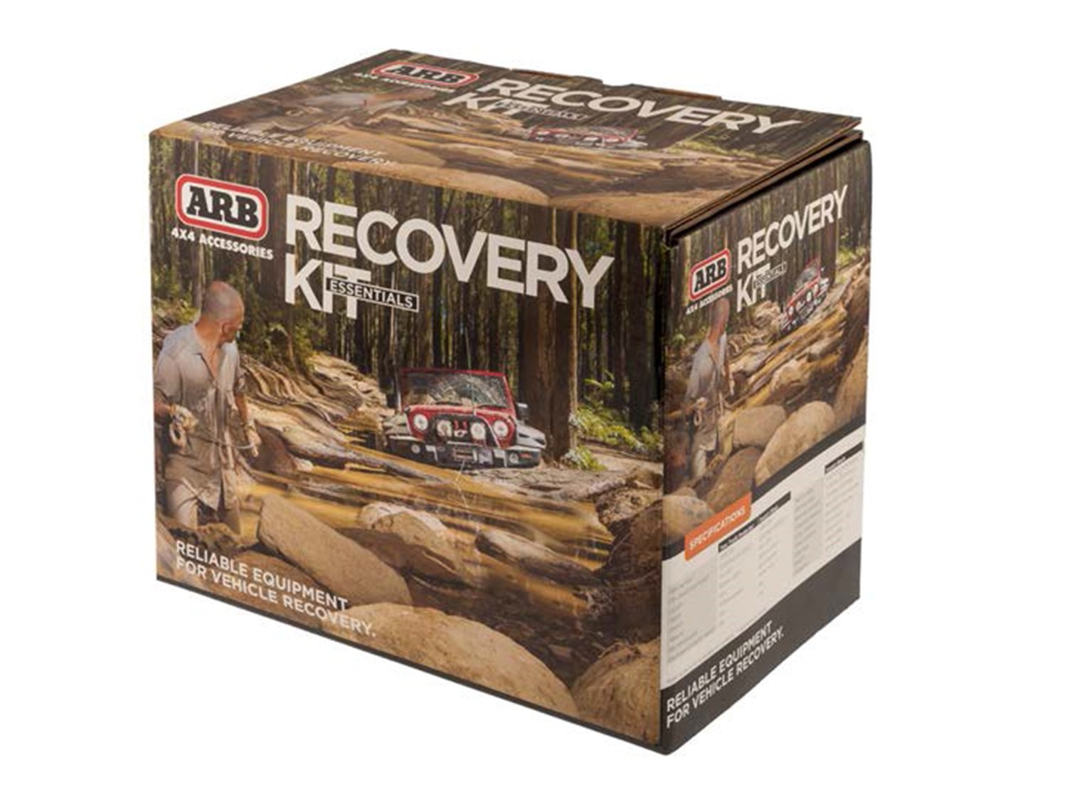 ARB 4x4 Accessories RK11 Essentials Recovery Kit - Off-Road Vehicle Emergency Gear for Jeep, Truck & SUV - Perfect for Adventure, Camping & Trail Riding