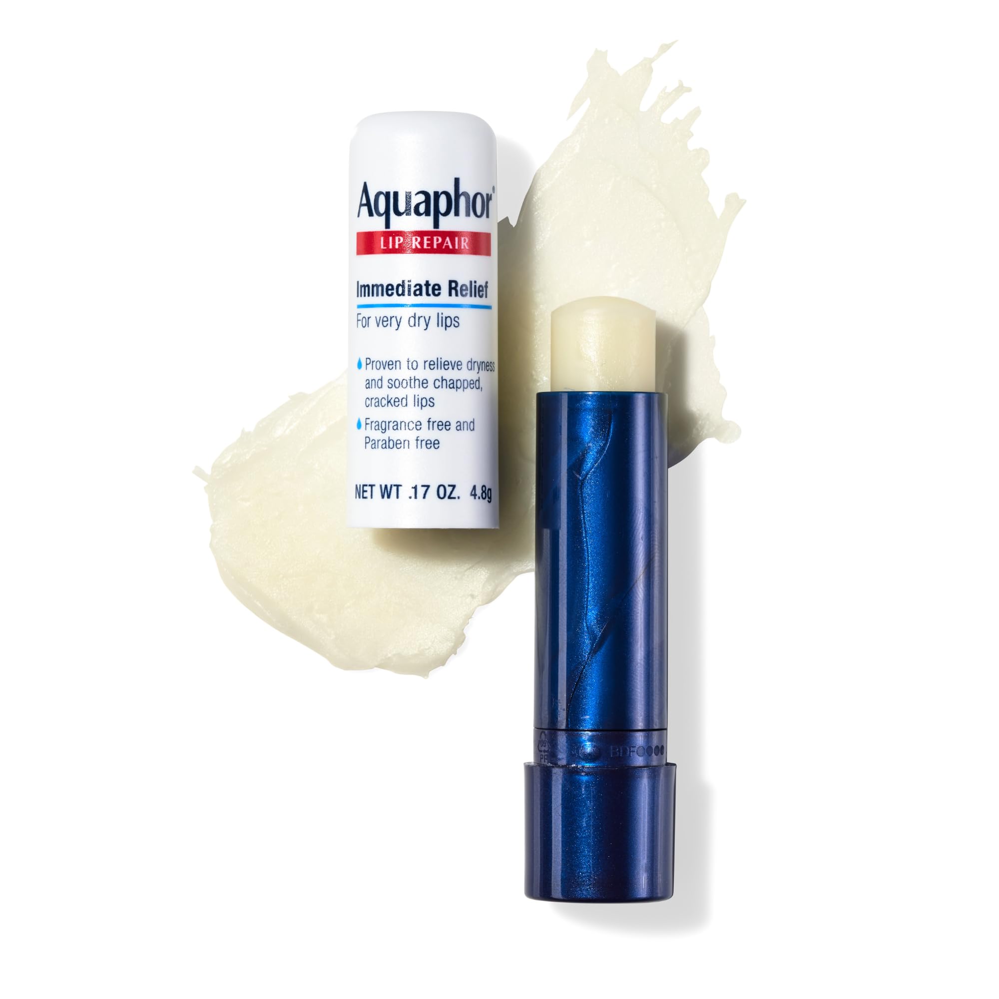 Aquaphor Lip Repair Stick - Moisturizing Lip Balm for Dry, Chapped Lips - 0.17 Oz Stick (Pack of 2) - Perfect for Winter Care & Daily Hydration