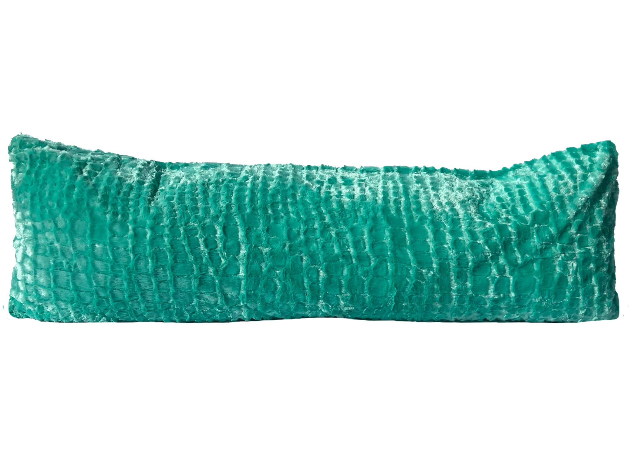 Pillowtex Ultra Soft Plush Body Pillow - 20x60 Inches Mint Green - Perfect for Sleeping, Lounging & Pregnancy Support