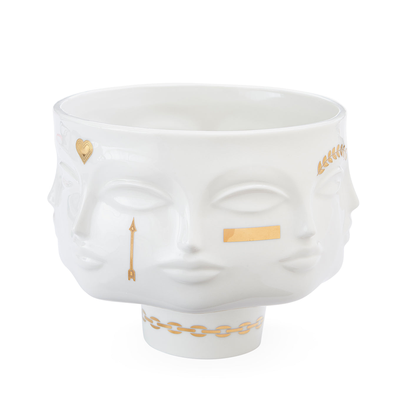 Gilded Dora Maar Bowl - Elegant Decorative Ceramic Bowl for Home Decor, Gift Giving & Table Centerpiece | Perfect for Dining, Display & Special Occasions