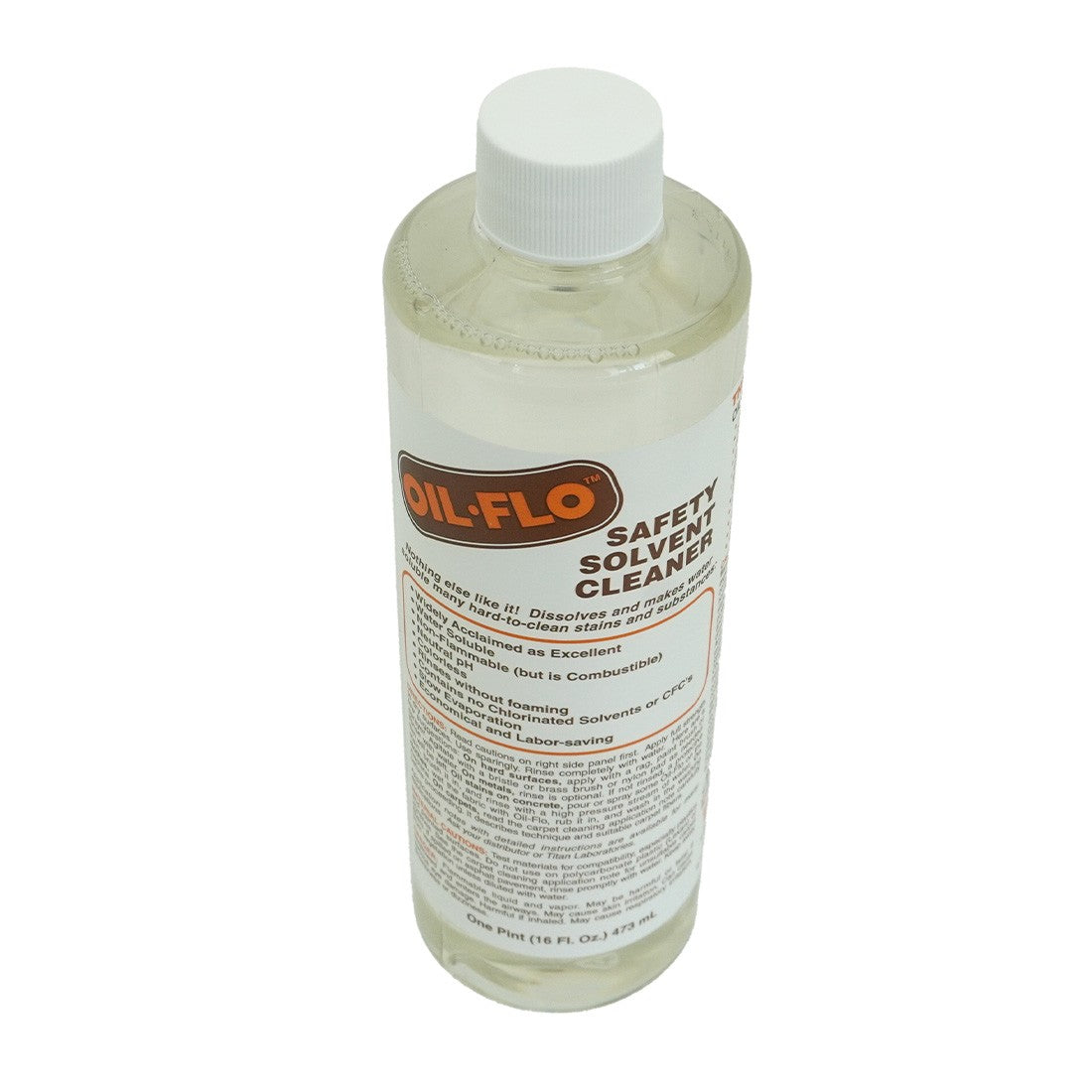 Titan Oil Flo Stain Remover - Powerful Degreaser for Clothes, Carpets & Upholstery | Removes Tough Grease, Oil & Food Stains | Ideal for Home, Garage & Restaurant Use
