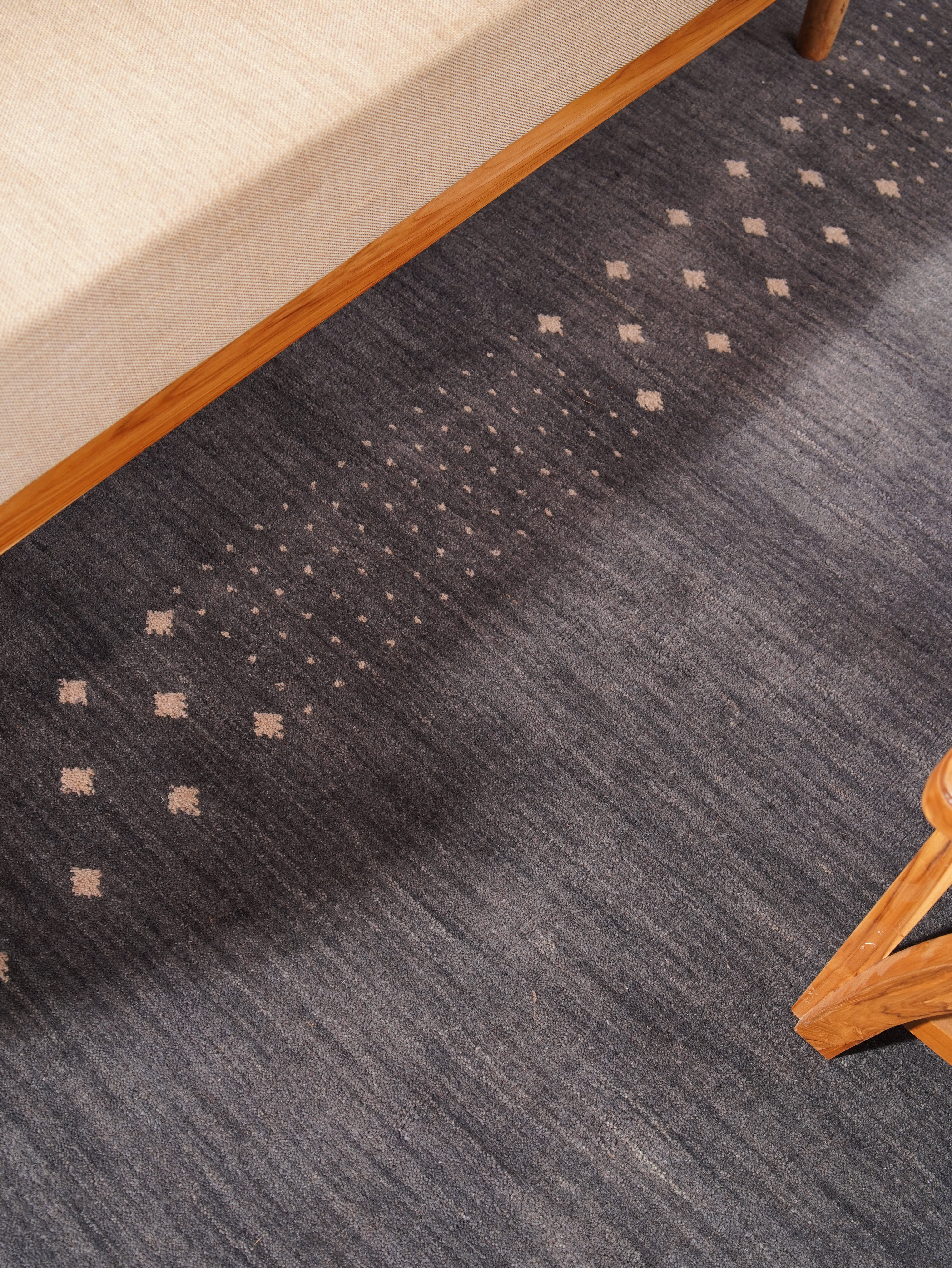 Premium Hand-Knotted Wool Rug - Soft & Durable - Perfect for Living Room, Bedroom & Office Decor - Free Shipping from USA