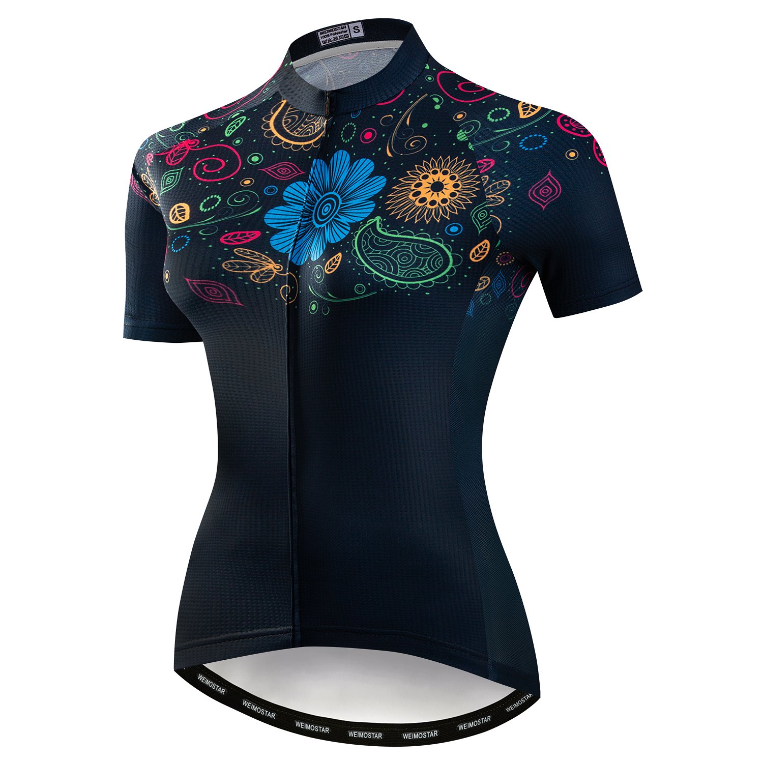Women's Cycling Jersey Short Sleeve - Breathable Quick Dry Mountain Bike Shirt for Women - Perfect for Road Biking, Mountain Cycling & Outdoor Sports