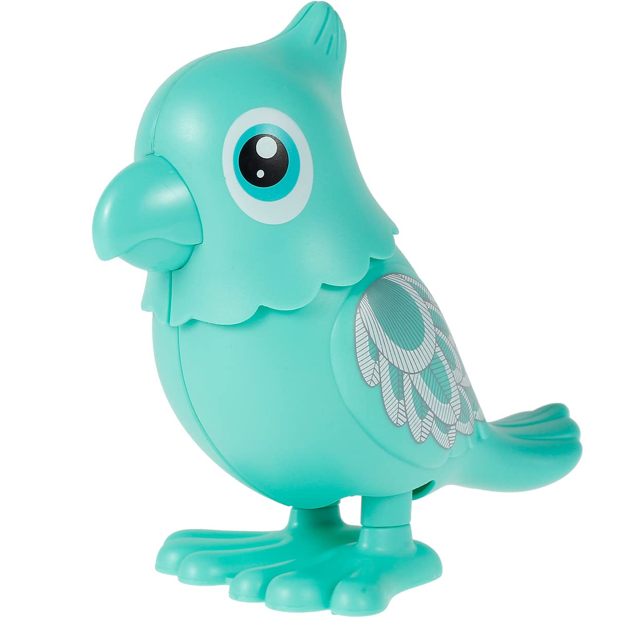 Wind-Up Clockwork Bird Toy - 360° Rotating Head & Jumping Motion - No Battery Powered Interactive Toy for Kids - Perfect Gift for Boys & Girls - Fun Parent-Child Bonding Activity - Great for Playtime, Birthday Gifts & Educational Toys (Random Color)