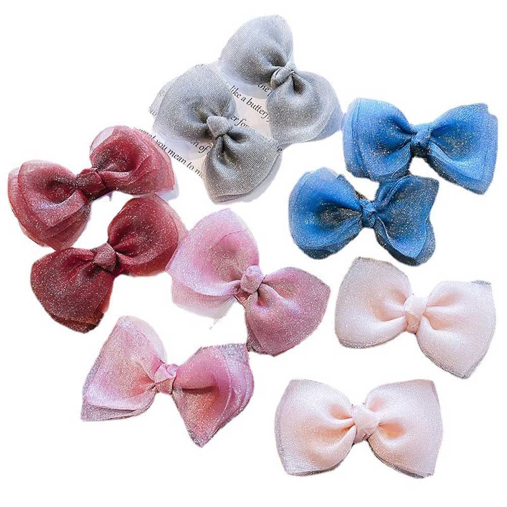 5 Pairs Baby Hair Clips & Bows - Alligator Clips for Girls, Infants & Toddlers | Cute Hair Accessories for Everyday Wear, Parties & Photo Shoots